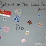 Scripture Alphabet: The Letter B