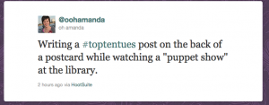 puppet show