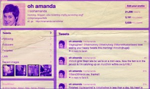 twitter profile