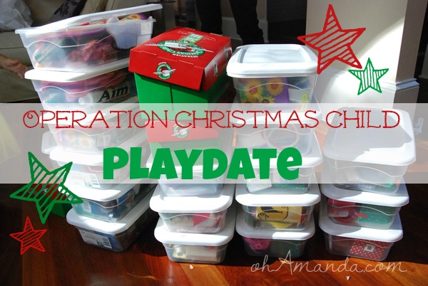 Operation Christmas Child Playdate 