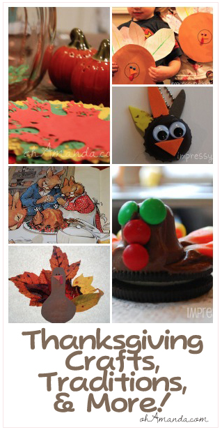 Fun Thanksgiving & Fall Crafts & Traditions