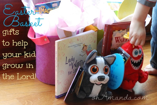 easter basket gifts to help your kid grow in the Lord