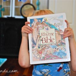 The Rhyme Bible // part of Best Bible Books for kids, a #31days series at ohAmanda.com