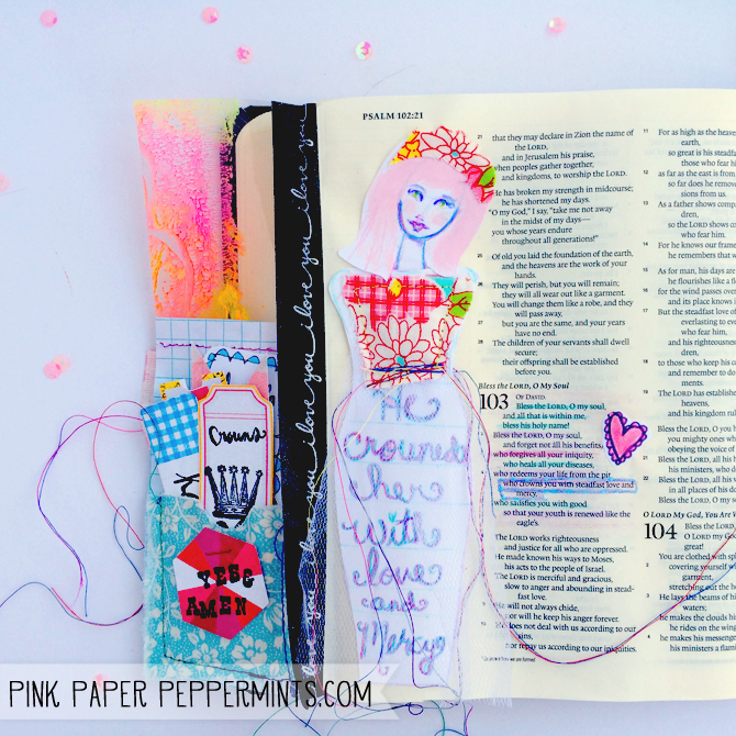 Bible Journaling from Pink Paper Peppermints